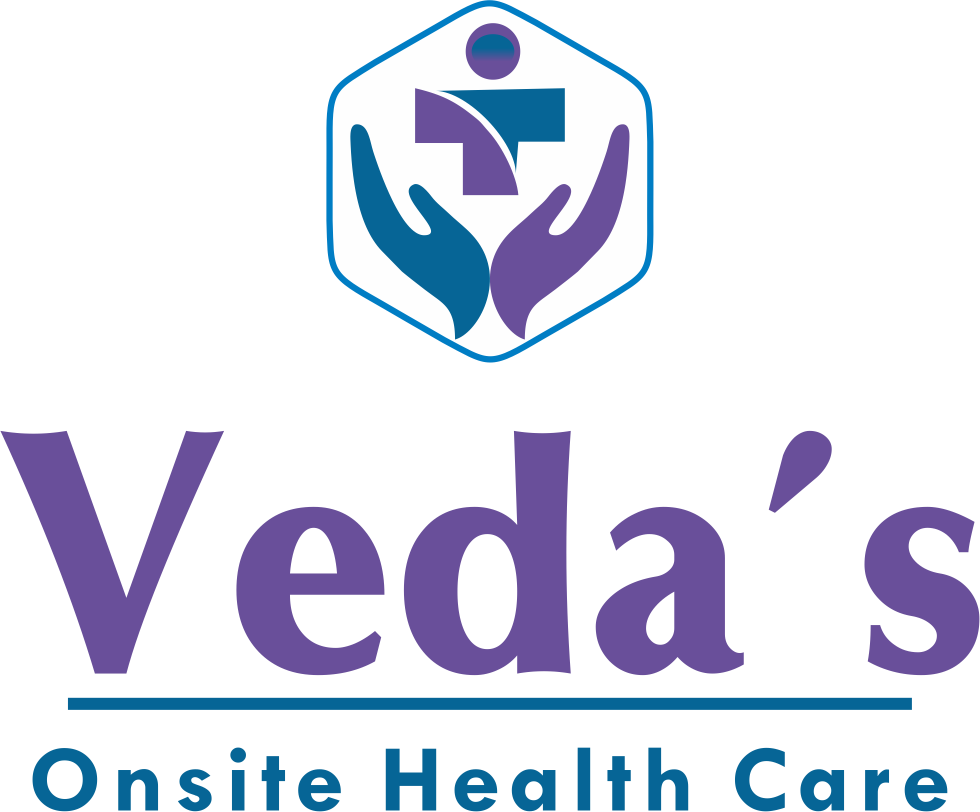 Veda's Onsite Health Care Logo
